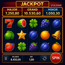 Vulkan Vegas - Progressive Jackpot Games